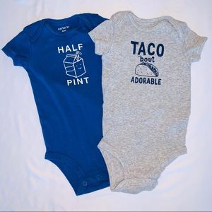 Carter’s | 6 Months Gender-Neutral Onesies